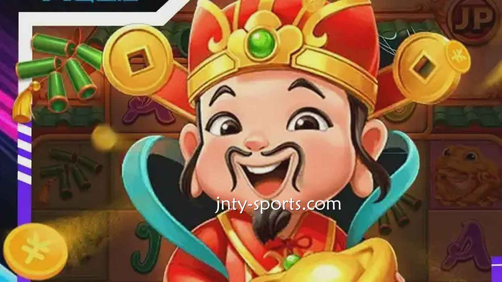冠军体育《聚宝财神》老虎机，拥有让人惊喜的翻倍奖金