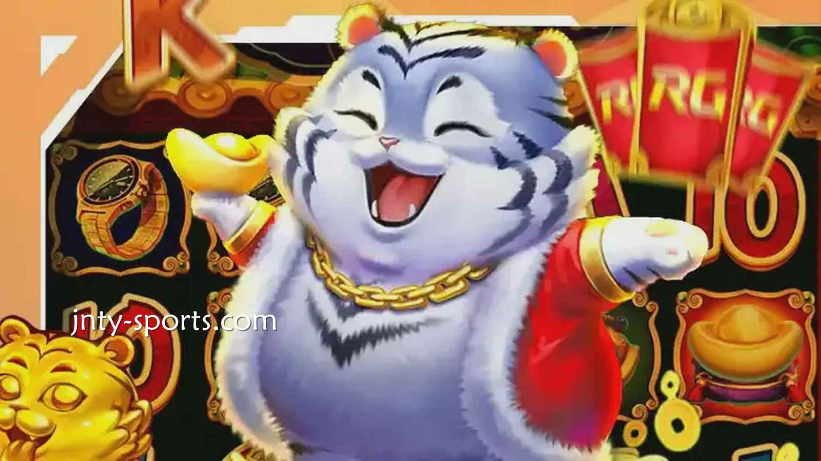 冠军体育《金虎爷》老虎机，让你有过大年发大财的喜庆感